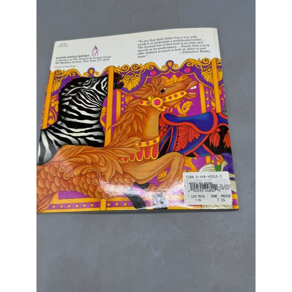 Merry go round by Ruth Heller paperback book sandcastle 1990 English READ - Picture 3 of 6